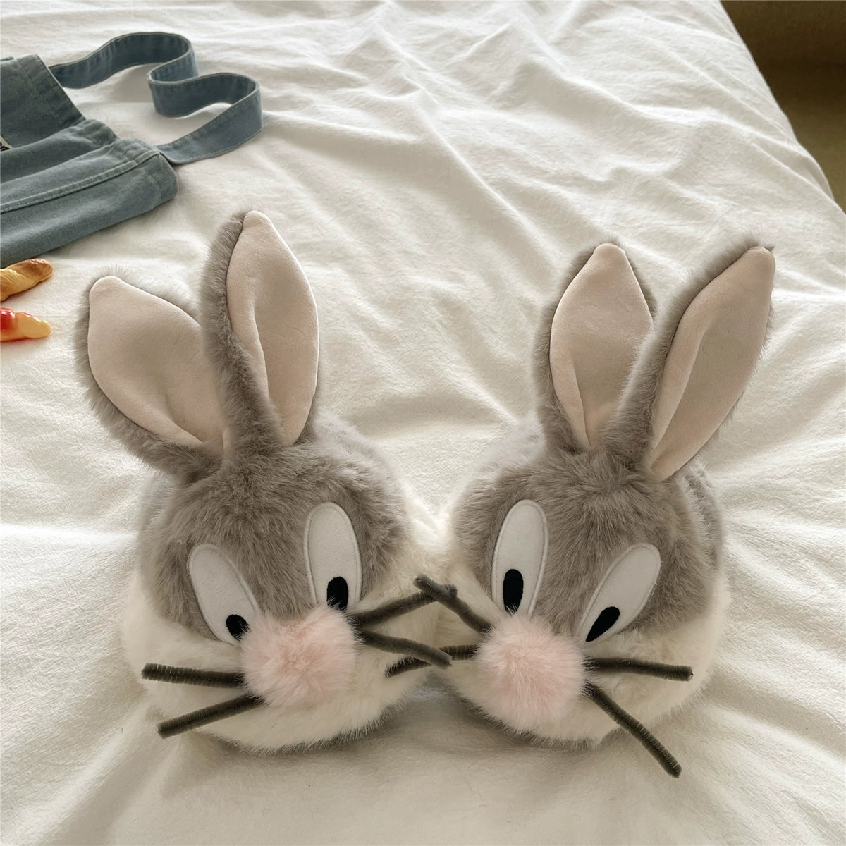 RIVORAE – Fluffy Bunny Slippers