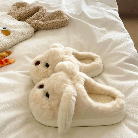 RIVORAE – Fluffy Bunny Hausschuhe