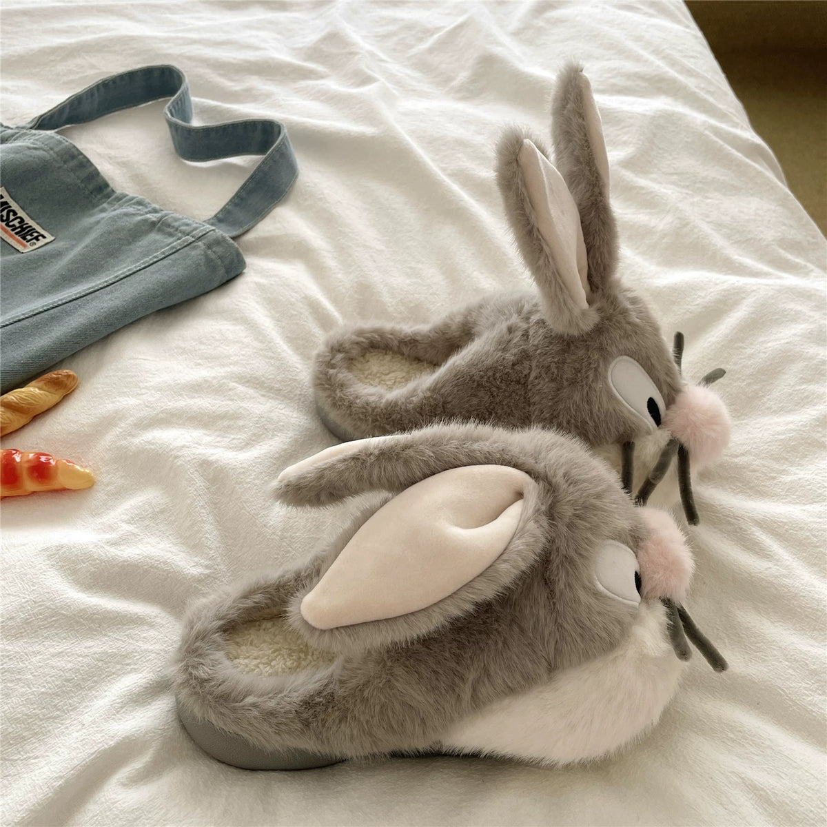 RIVORAE – Fluffy Bunny Slippers