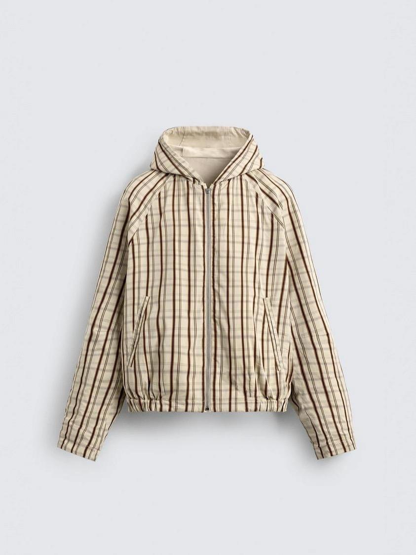 REVERSIBLE BOMBER JACKET