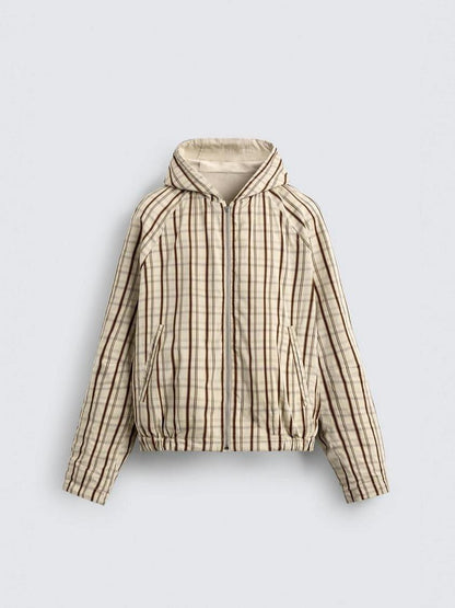 REVERSIBLE BOMBER JACKET